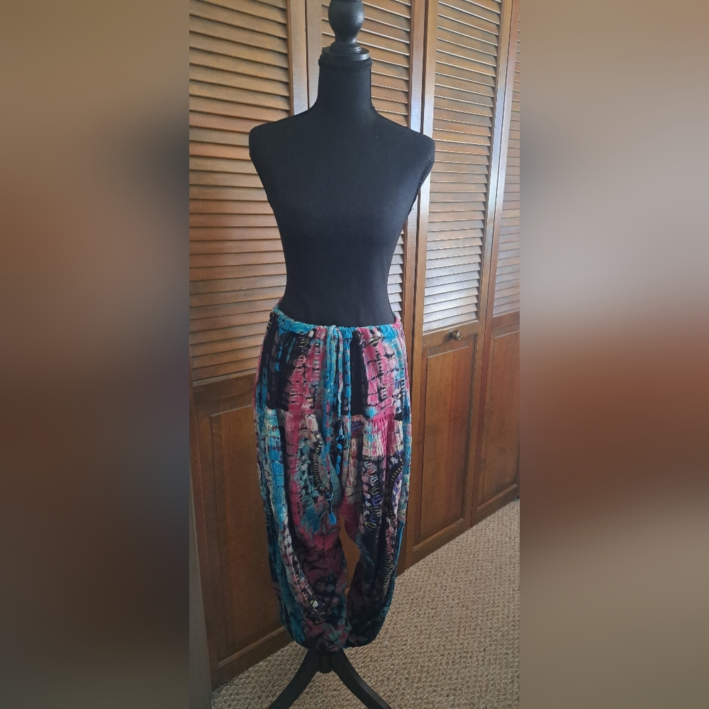 Bohemian Wide Leg Pants